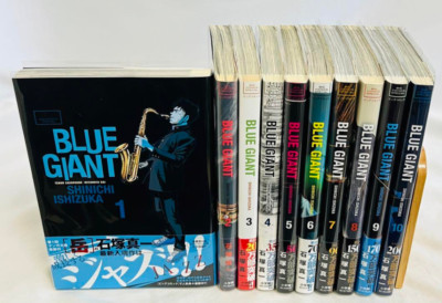 BLUE GIANT japanische Ver komplettes komplettes Set Manga Comics Vol. 1-10