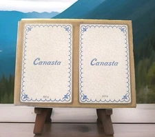 Vintage Congress #606 2 Decks Canasta 327B Playing Cards