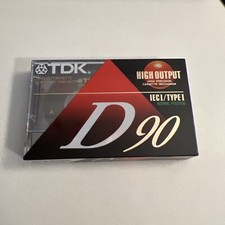 TDK D90 Standard Audio Cassette A00808-20