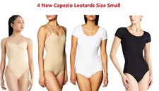 Capezio Womens Leotards Size Small 4 Pair NEW