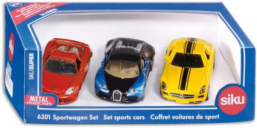 Siku Sports Cars 6301 Set | eBay