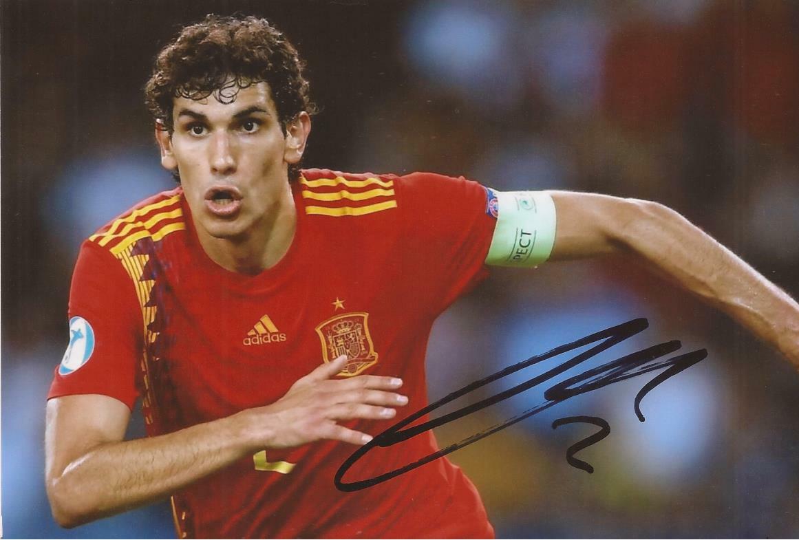 SPAIN WOLVES: JESUS VALLEJO SIGNED 6x4 ACTION PHOTO+COA **PROOF