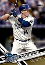 2017 Topps Gold #475 Peter O'Brien 0450/2017 Kansas City Royals