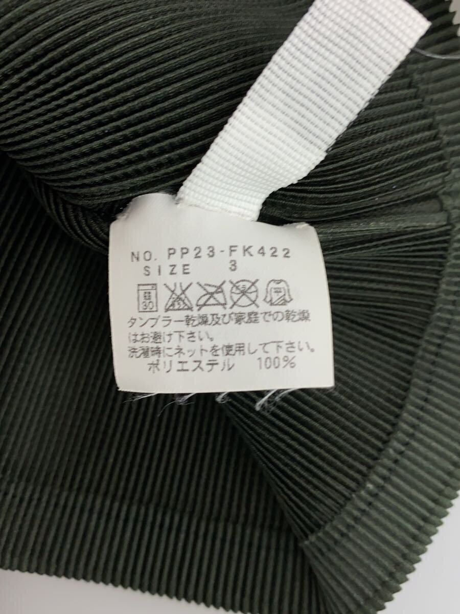 PLEATS PLEASE ISSEY MIYAKE ◇ T-shirt / 3 / Polyester / KHK