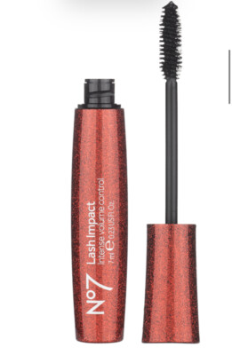 No7 Lash Impact Volume Control Mascara 0.23floz choose shade black. black/brown