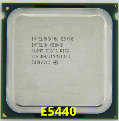 Intel Xeon E5440 CPU Quad-Core 2.83GBz 12MB 1333Mhz SLANS LGA771 Processor 