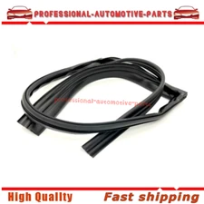 For 03-07 Accord Left Rear Window Run Channel Molding Glass Guide Rubber Seal