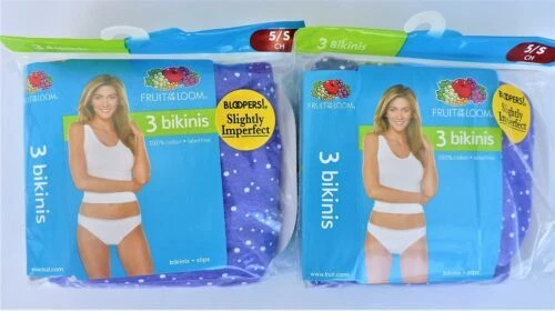 Fruit of the Loom Bragas LUNARES ALGODÓN 100% para De mujer