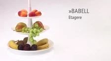 Koziol BABELL L Etagère - Perfect For Your Holiday Parties, Dinner Buffets 