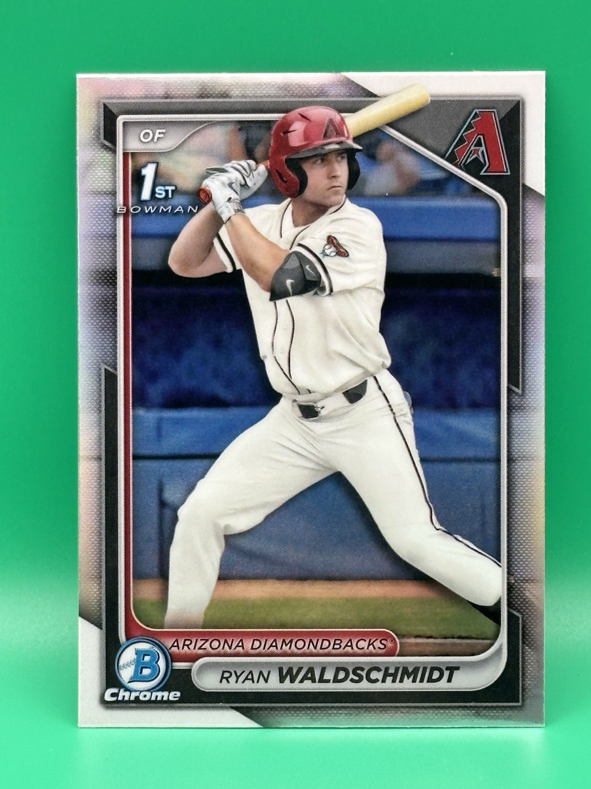 2024 Bowman Draft Chrome Refractor #BDC-18 Ryan Waldschmidt Arizona RC 10
