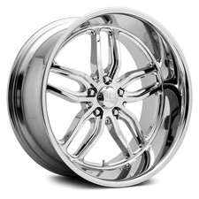 U.s. Mags U127 C-ten Wheel 20x8.5 7 5x127 78.1 Chrome Single Rim U.s. Mags U127 C-ten Wheel 20x8.5 7 5x127 78.1 Chrome Single Rim