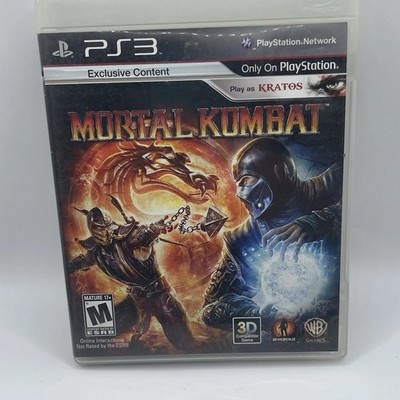 Mortal Kombat-  PlayStation 3 PS3 2011)- WB Games- Fighting- Compete In Box CIB