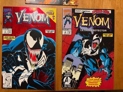  ️ Venom Lethal Protector # s 1&2 NM & Venom Funeral Pyre #1 NM  ️