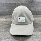 Patagonia Terrebonne Hat Seabird Grey One Size Adjustable Strap Outdoor Cap
