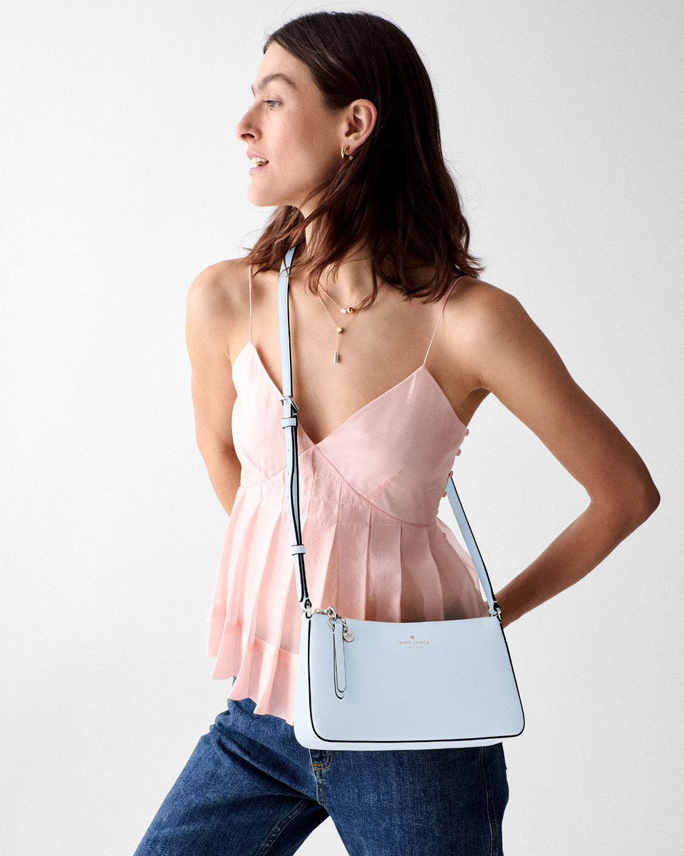 New Kate Spade Ginnie Crossbody Pale Sapphirine with Dust bag | eBay