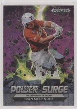 2022 Panini Prizm Draft Picks Power Surge Purple Wave Ivan Melendez #PS-IM 09an