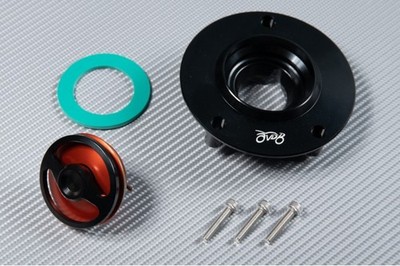 Benzinklappe Tankdeckel Schnell orange für Suzuki GSXR 600 2004-05