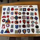 58~ WW2? US  Military Army Patches Ex. Cond!