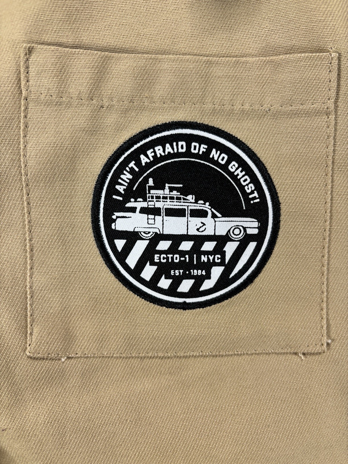 Ghostbusters Barn Coat Jacket Zeddermore Men’s Me… - image 2