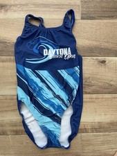 Garland Adult X-Small Blue Gymnastics Leotard Daytona Beach Open