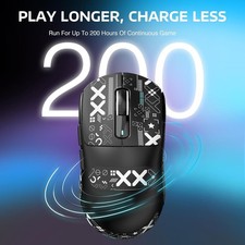ATTACK SHARK X3 Lightweight Wireless Gaming Mouse, 49g Tri-Mode BT 2.4G USB-C 10