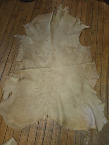 Full Grain Leather FULL HIDE, Deer, Rendezvous, Buckskin, Muzzeloader #2