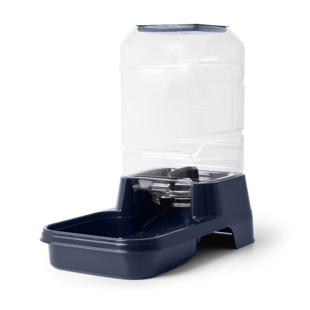 Gravity Pet Food Dispenser Automatic Feeder for Dogs Cats 10LBS Large Capacity