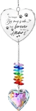 Pet Memorial Crystal Suncatcher Gifts for Loss of Dog/Cat, Window Hanging Crysta