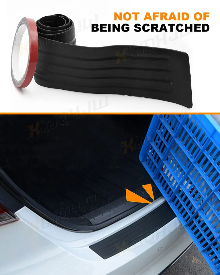 For Toyota Tacoma Rear Bumper Guard Protector Sill Plate Kit - Image 4 of 4