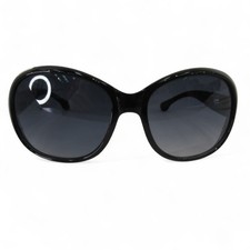 Maria Grachvogel Sunglasses Women's Black Large Round Diamante Detail - Preloved