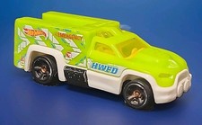 2012 Hot Wheels Rescue Duty HWFD Lime Green Diecast Truck 1/64 Emergency
