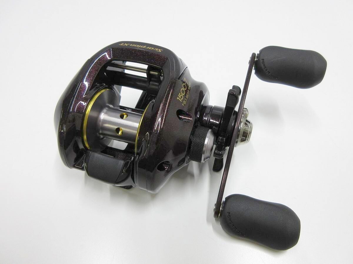 Shimano Scorpion XT 1500-7 Right Handle Baitcasting Reel JDM Excellent Condition