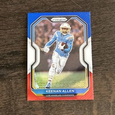 Keenan Allen 2020 Panini Prizm #139 Red White & Blue - Los Angeles Chargers