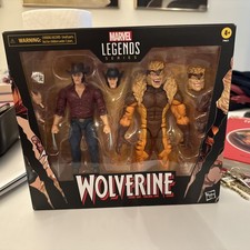 Marvel Legends Wolverine 50th Anniversary Logan Vs Sabretooth 2 Pack NEW OOS