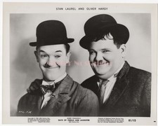 Vintage Photo 1961 Stan Laurel Oliver Hardy in Days of Thrills and Laughter