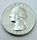 1958 Proof Washington Quarter 90% Silver MINT STATE PLUS PLUS CONDITION #2756