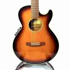 History HAE-400 BSS 90s Vintage Japanese Acoustic-Electric Guitar With Hard Case