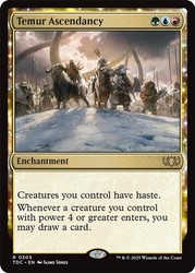 Temur Ascendancy 305/478 Rare Commander: Tarkir: Dragonstorm
