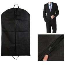 Suit  Garment bag Dress Cover/Storage/Travel Bag dust proof Breathable Black
