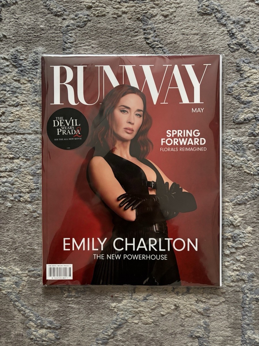 NEW & PRISTINE Runway Magazine May 2026 The Devil Wears Prada 2
