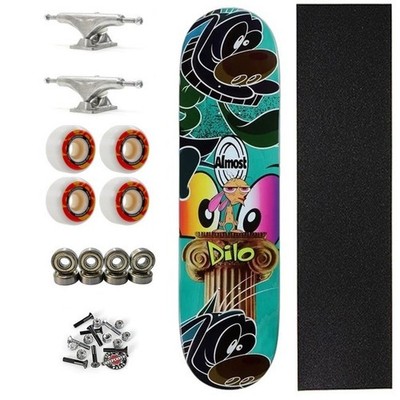 Almost Dilo Ren & Stimpy Mixed Up R7 8.125'' Complete Skateboard - SALE WAS £155!