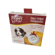 Companion Gear Paw Print Keepsake Ornament New In Box
