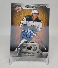 2023-24 Upper Deck Engrained - Rookies Nick Swaney #128 Autographs (AU, RC)