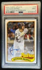 2024 Topps Update Jackson Merrill 1989 Baseball Auto RC #89AU-JM Padres PSA 9