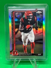 Shemar Stewart Refractor RC 2025 Topps Chrome Cincinnati Bengals #363