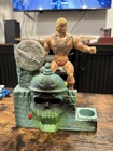 Vintage Masters of the Universe MOTU He-Man Toothbrush Holder Authentic