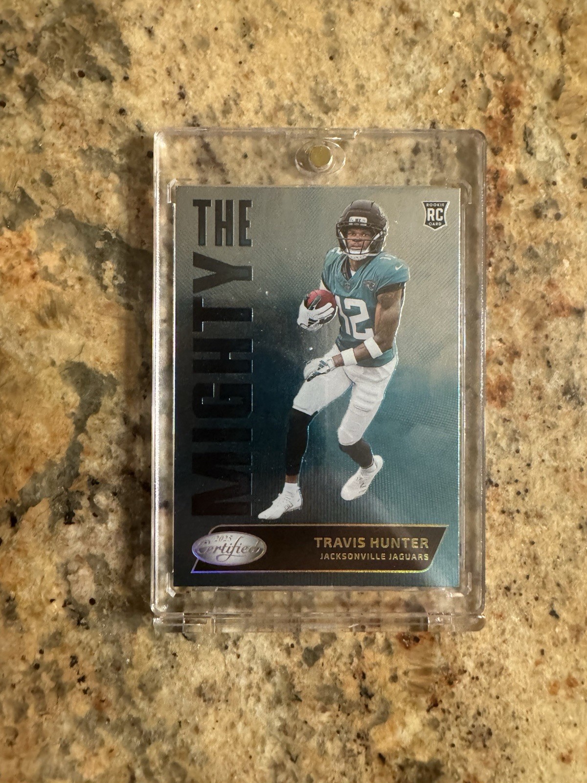 2025 Panini Certified The Mighty Travis Hunter Jaguars Rookie Case Hit