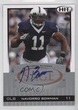 2010 SAGE Hit Silver Auto NaVorro Bowman #A59 Auto 2n9