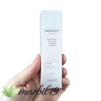 Novage+ Restore Renewing Eye & Lip Contour Cream | Oriflame Augencreme