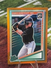 2025 Panini Optic Rated Prospects Vance Honeycutt #161 Orange Prizm /199